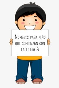 21 Nombres para niño con la letra A