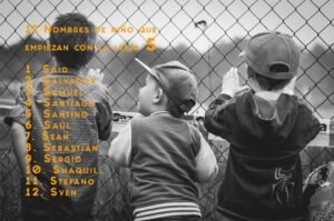 12 Nombres de niño que empiezan con la letra S