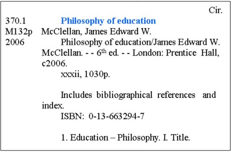 ficha bibliografica