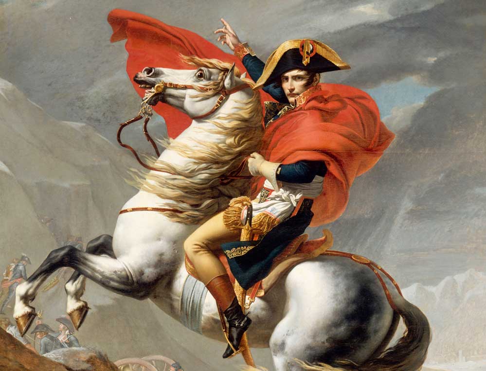 retrato alegorico napoleon