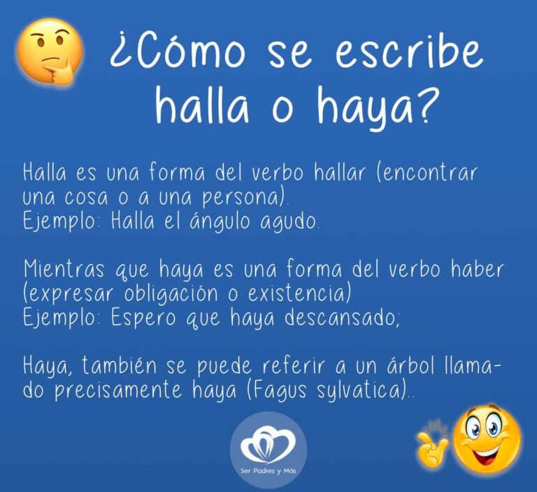 halla o haya