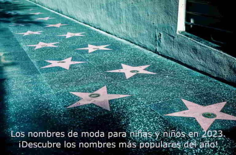nombres de moda para niñas y niños en 2023