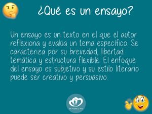 Cómo escribir un ensayo: características y partes