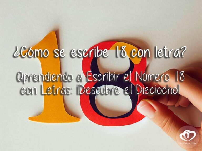 como se escribe 18 con letra