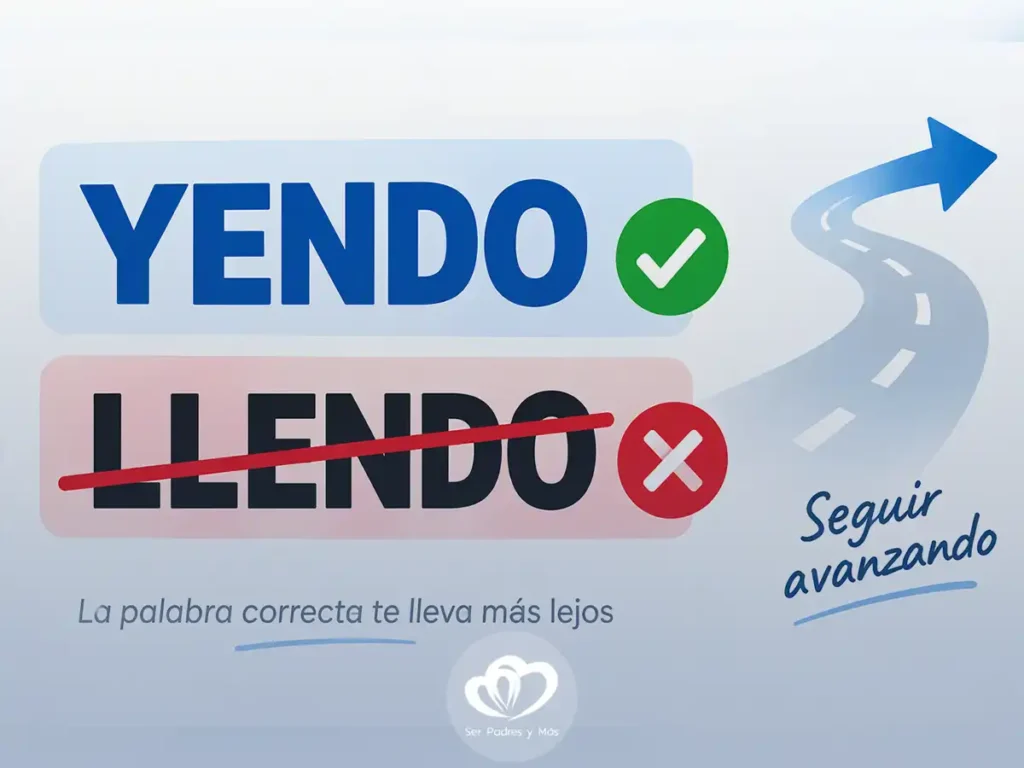 Yendo es la forma correcta y llendo es incorrecto