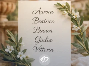 34 Nombres Italianos Elegantes para Niña (y su Significado en Español)