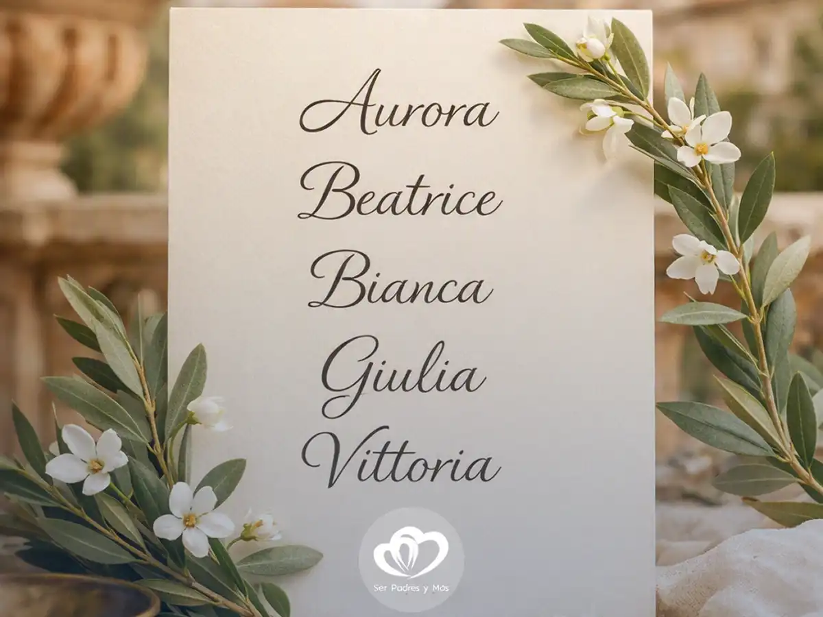 34 nombres italianos elegantes para niña y su significado